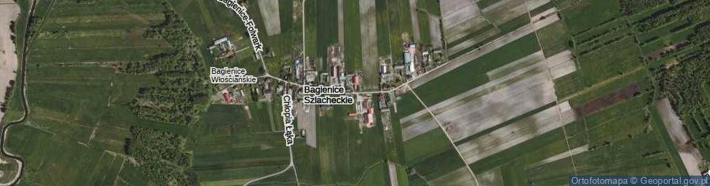 Zdjęcie satelitarne Bagienice Szlacheckie ul.